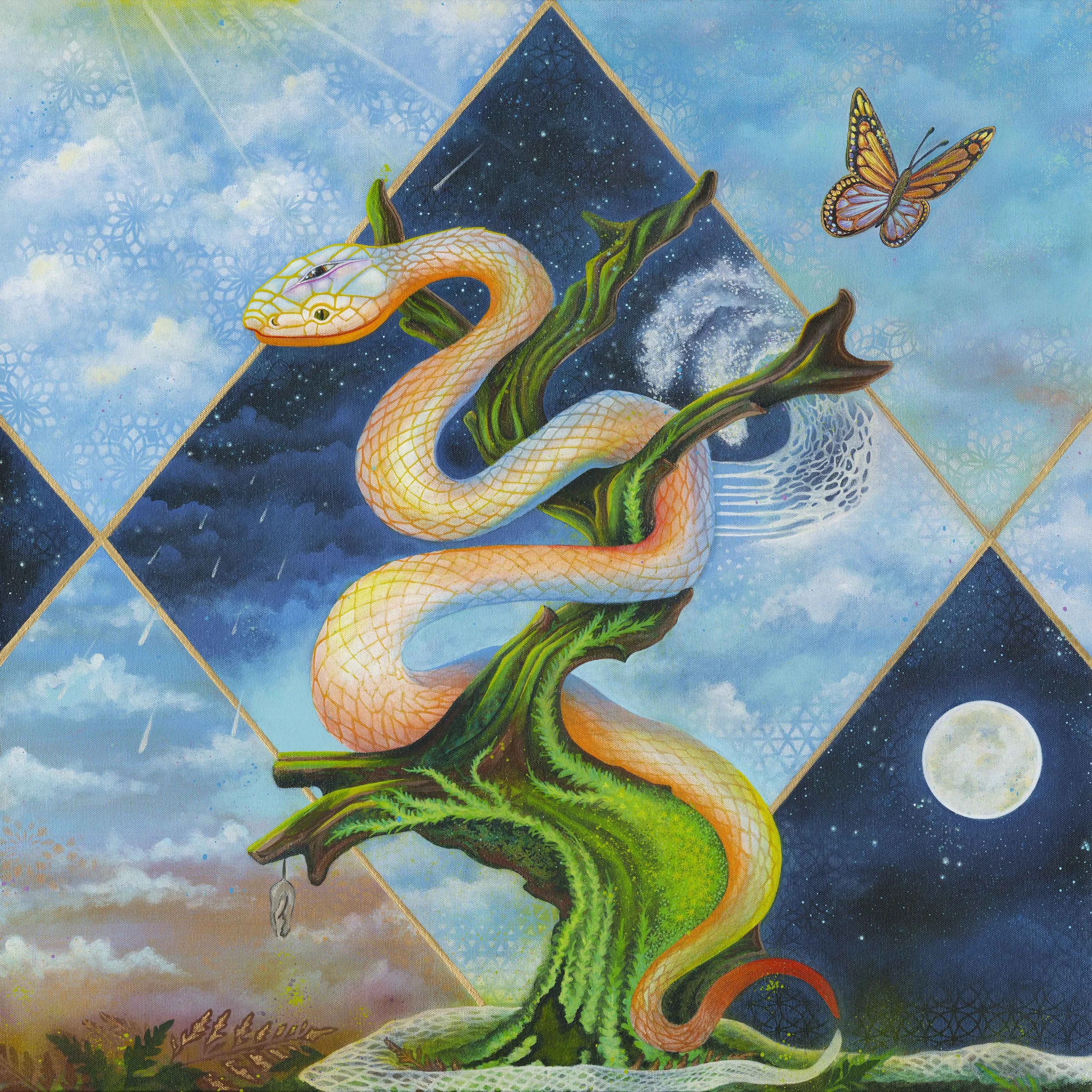 "RITUALS OF RENEWAL" ORIGINAL PAINTING