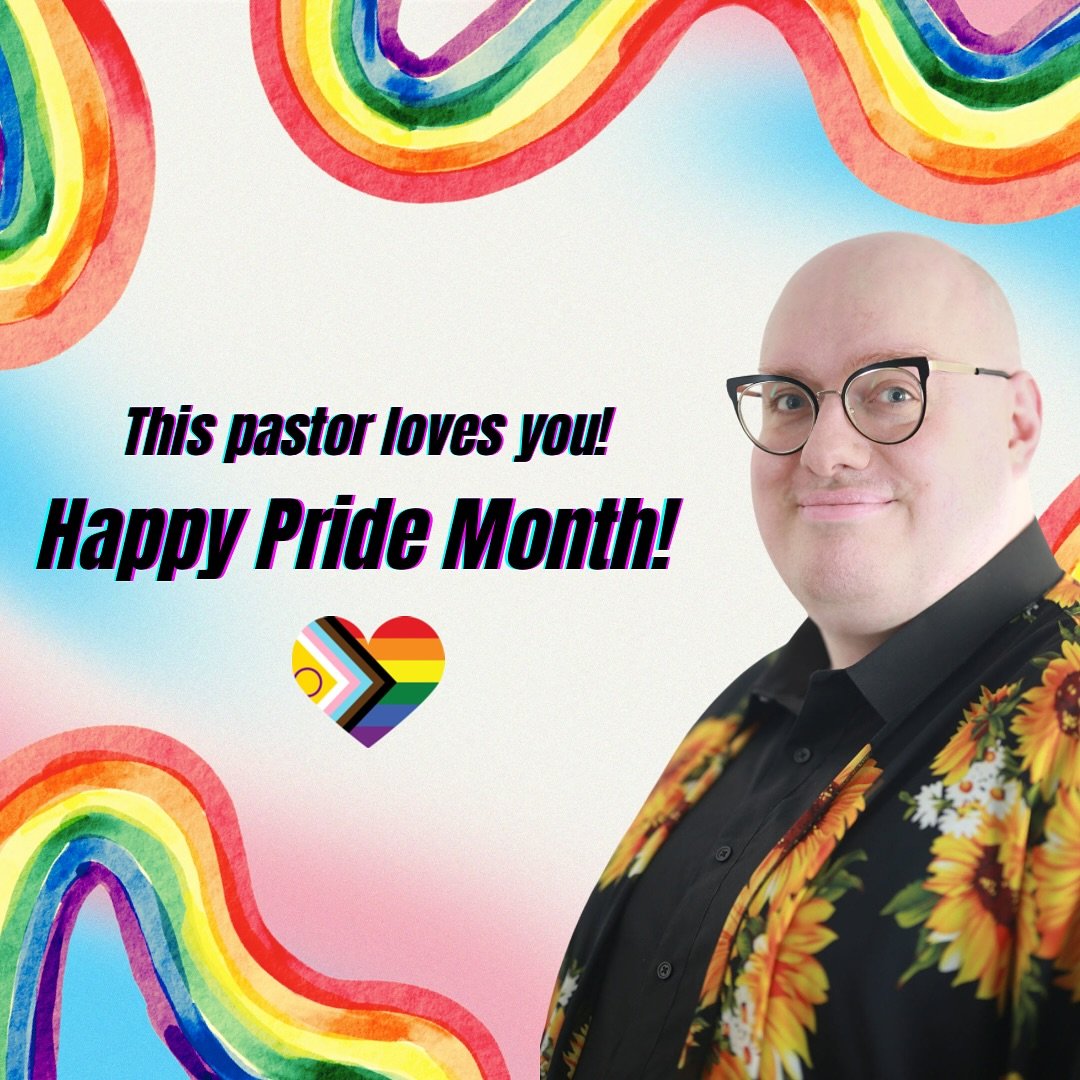 Happy Pride Month my friends!! You are LOVED just as you are, just as God created you to be! 💕