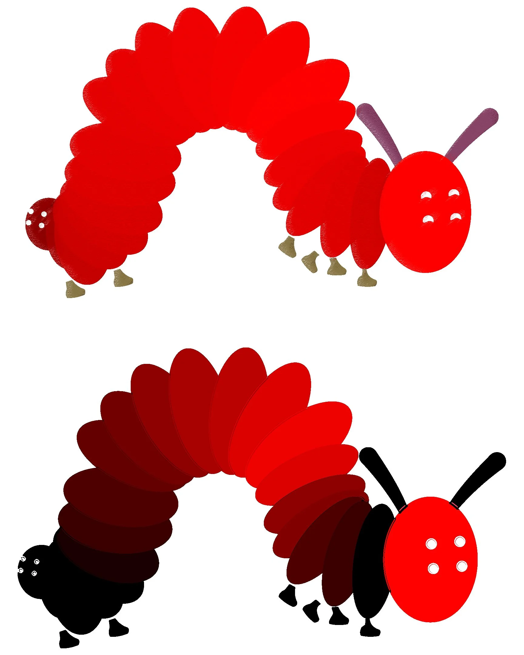 reg * hungry hungry caterpillar