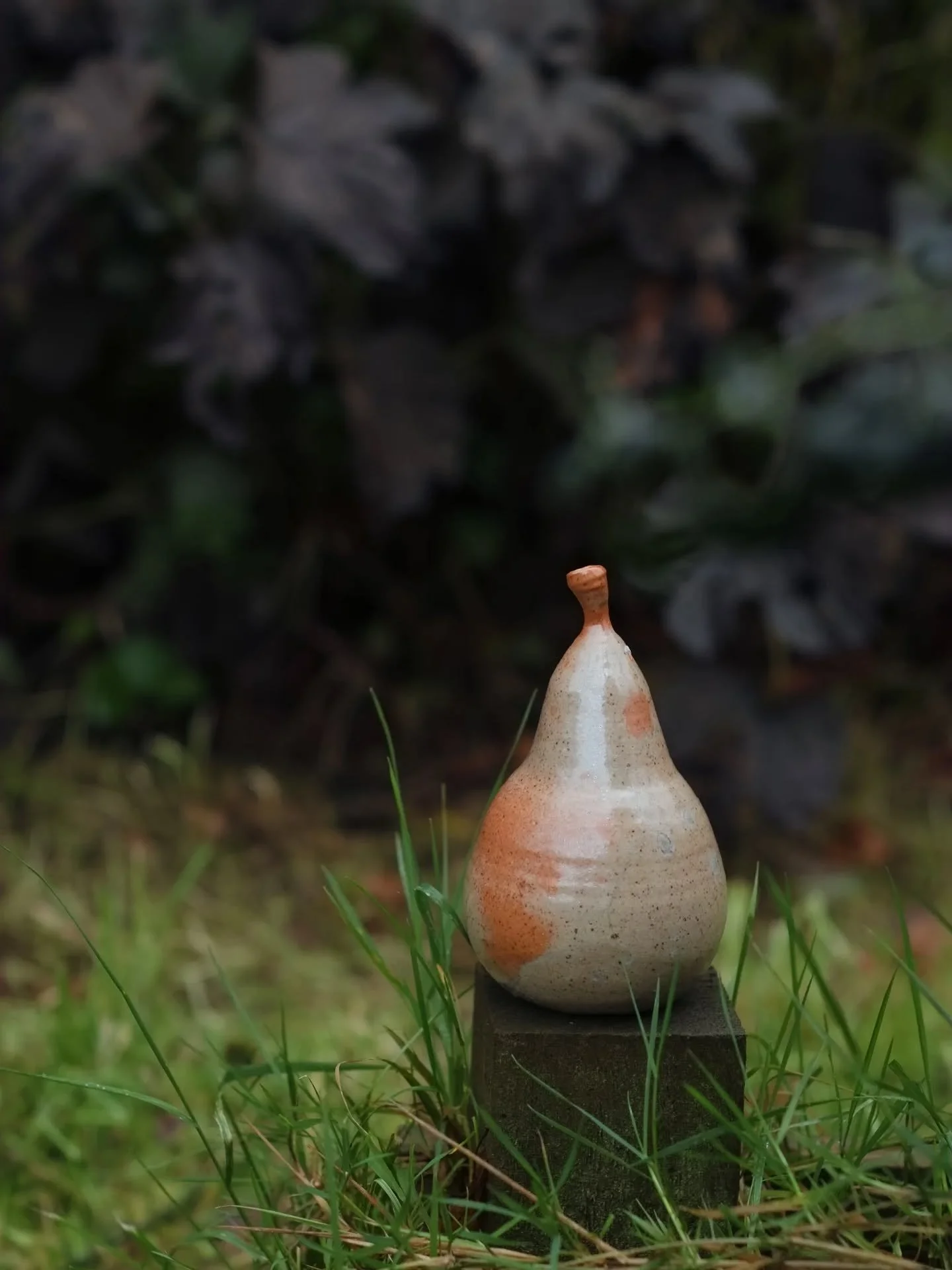 On the list for today are attaching mug handles, some more stenciling, prepping slabs for cottages and throwing some pears. These are some of my favourite pears from the past, gas-fired and some wood-fired. Each one different 🍐