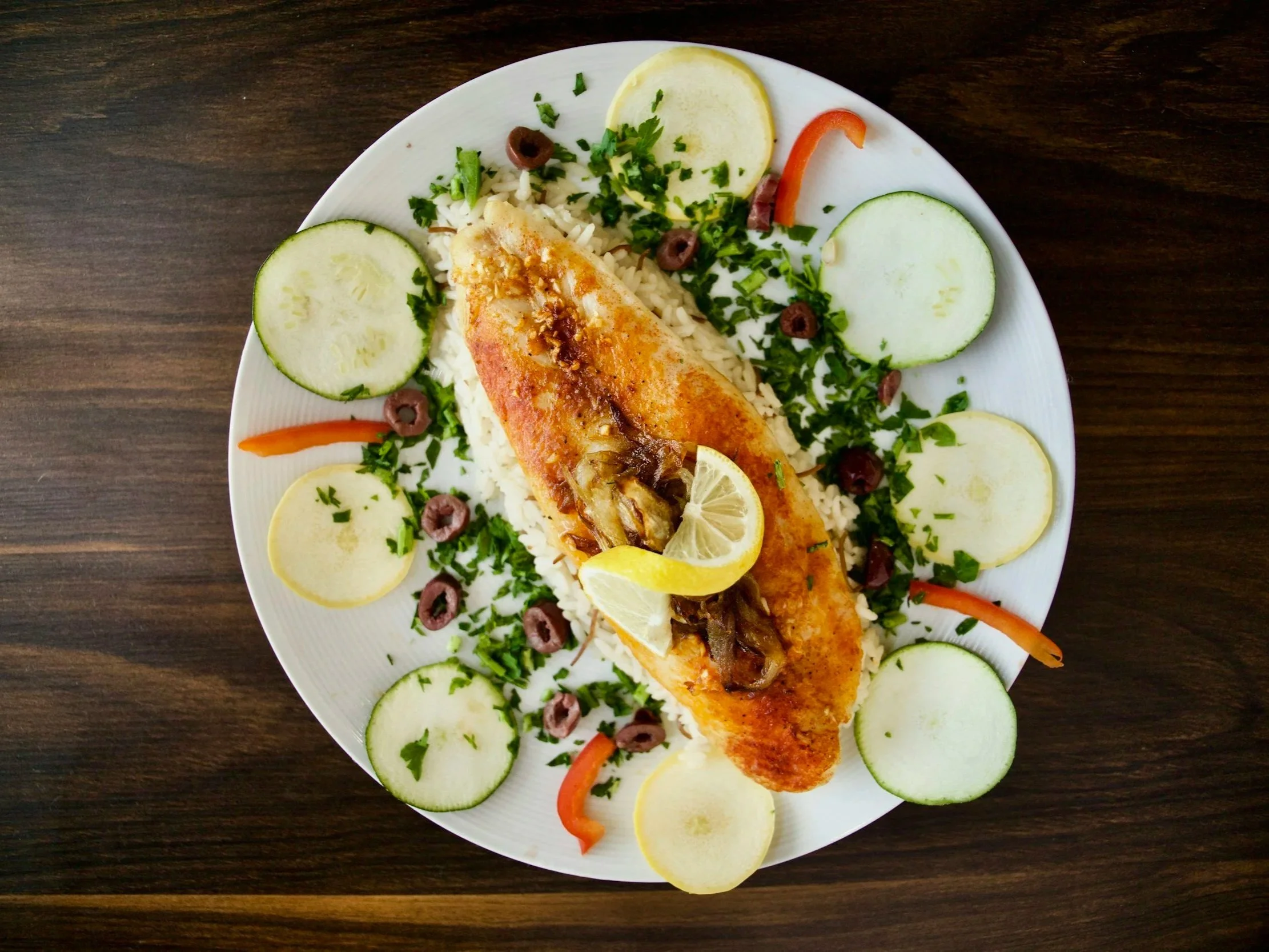 Broiled Tilapia Filets
