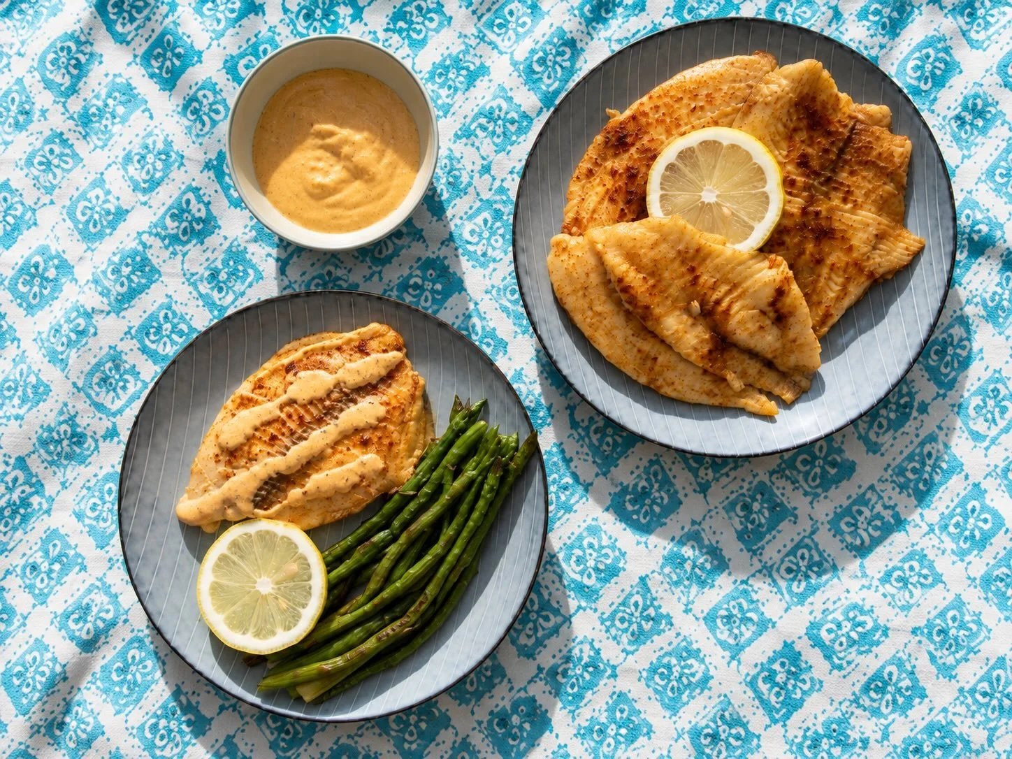 Broiled Tilapia Filets