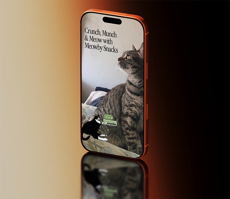 Crunch, Munch and Meow Ad for Meowby Snacks