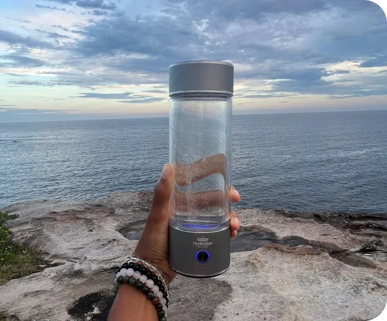 Structured hydrogen water: life, elevated.