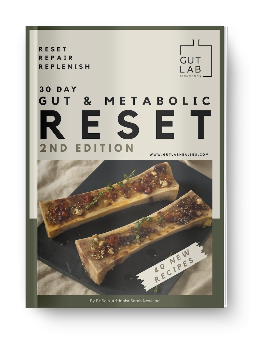 Gut Reset, gut health recipe book, gut healing recipes, recipes that heal the gut