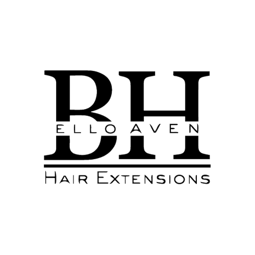 Logo of RL Elloaven Hair Extensions with stylized text.