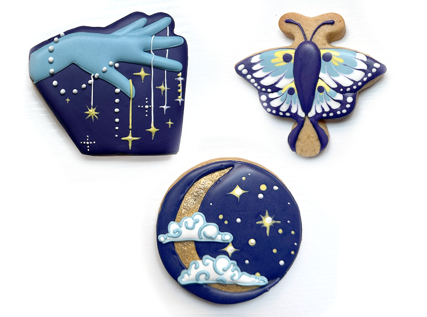 Moth Wings & Moonbeams Cookie Decorating Workshop