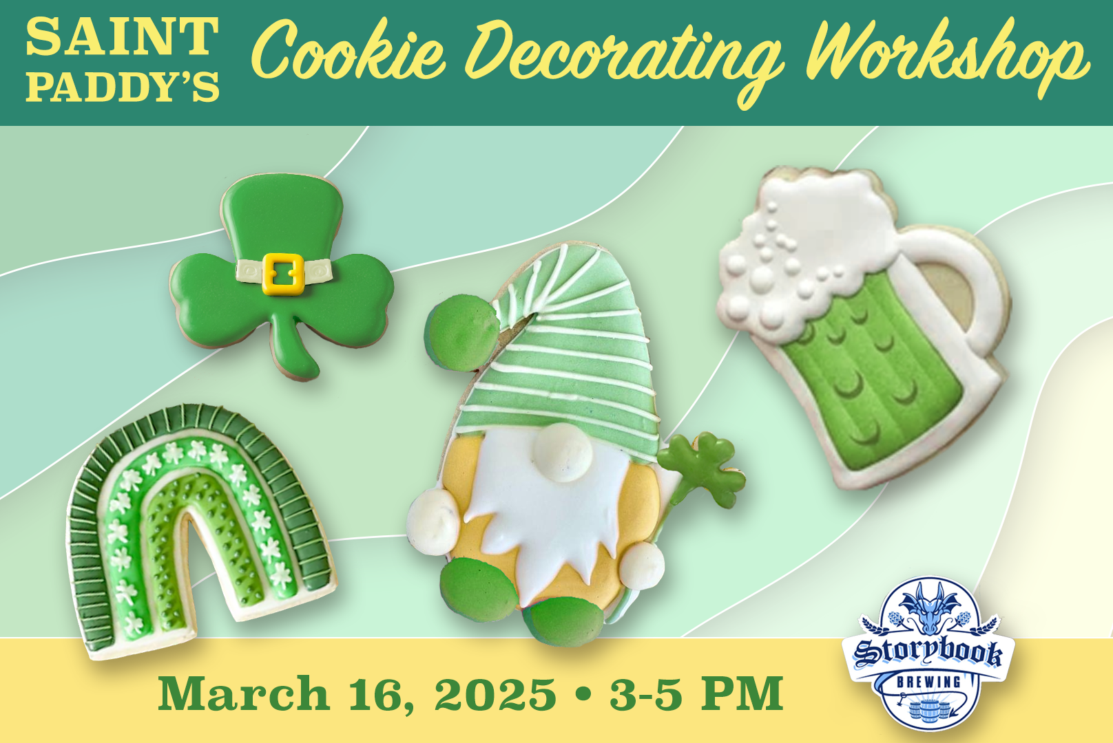 St. Paddy's Cookie Decorating Workshop
