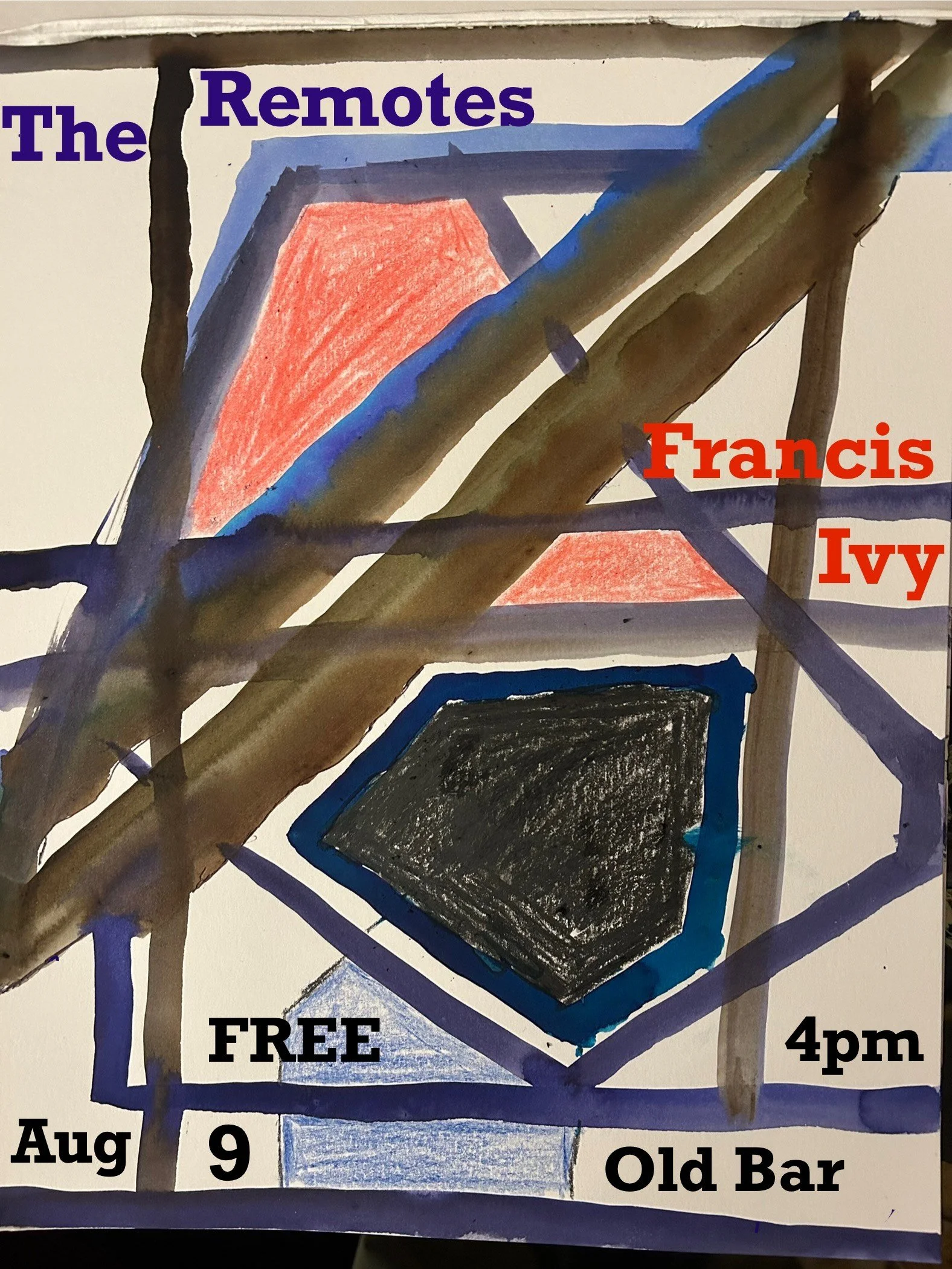 FREE ENTRY ARVO SHOW w/ THE REMOTES - launch + FRANCES IVY