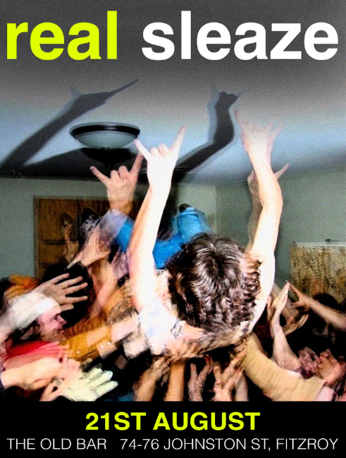 GOOD MUSIC PRESENTS: REAL SLEAZE w/ SONIC REDUCER + THE NOISE + CHAMP RUBY