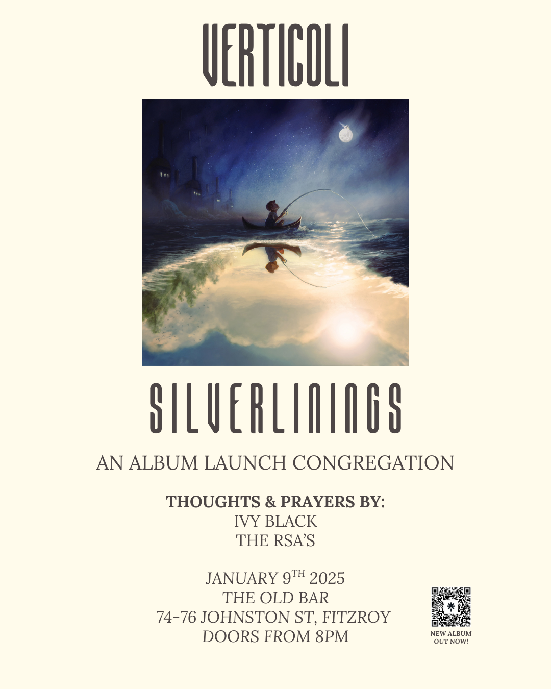 VERTICOLI - launch + IVY BLACK + THE RSAS