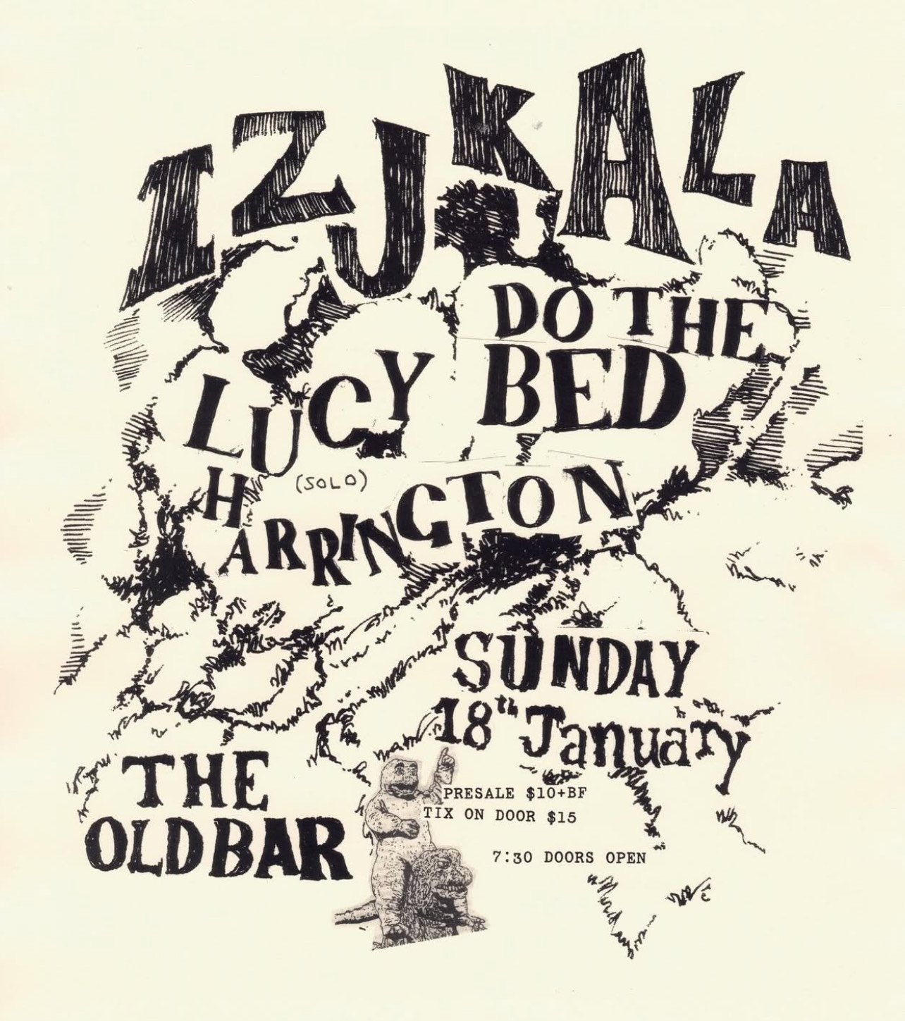 IZJKALI + DOTHEBED + LUCY HARRINGTON