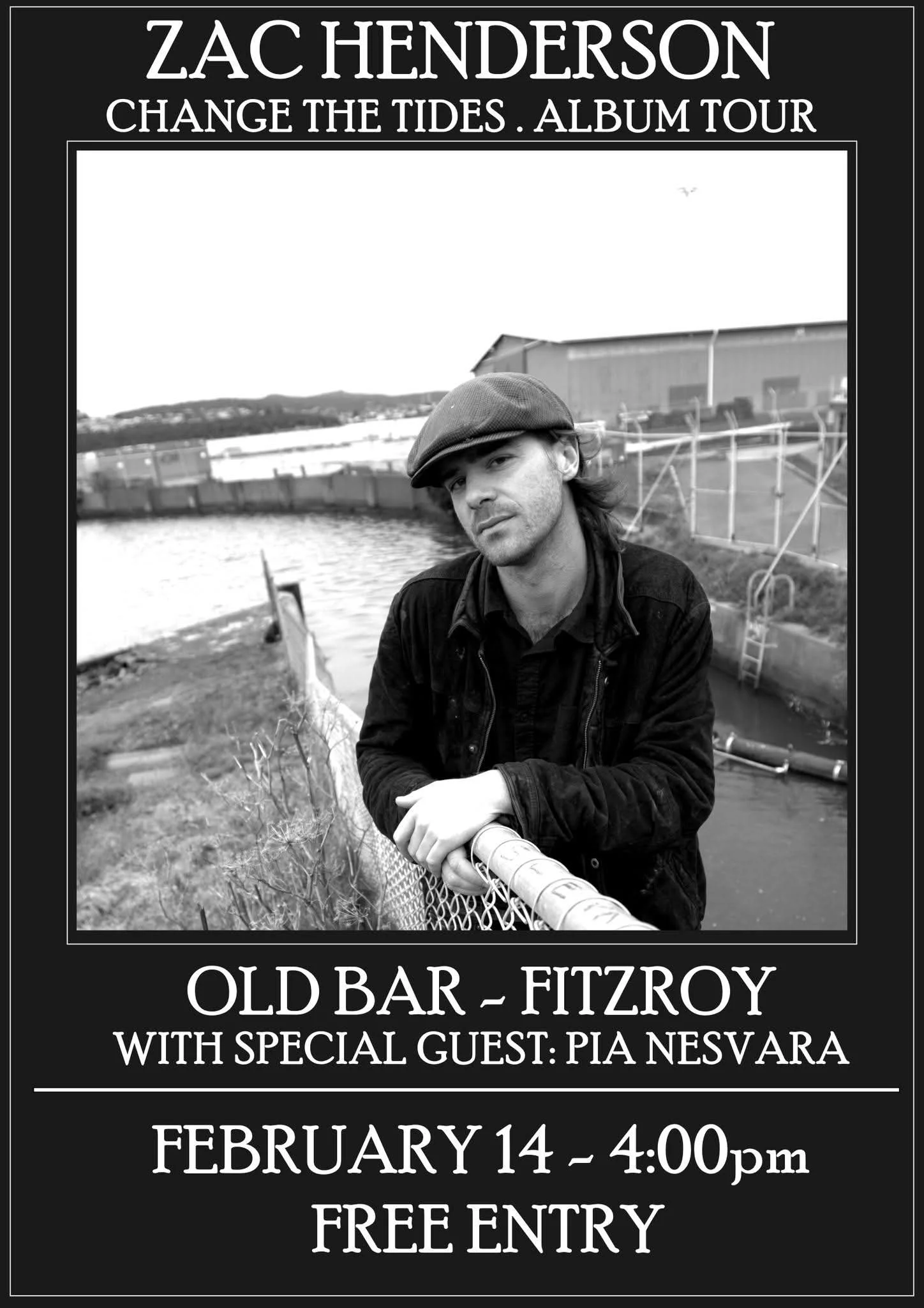 FREE ENTRY ARVO SHOW w/ ZAC HENDERSON + PIA NESVARA