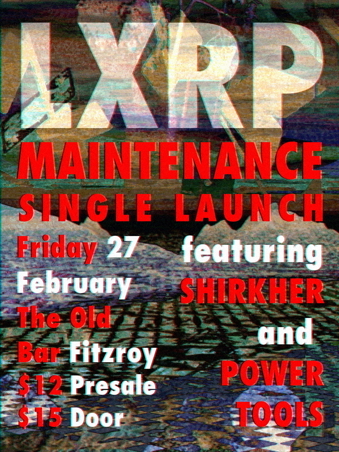 LXRP - launch + SHIRKHER + POWER TOOLS