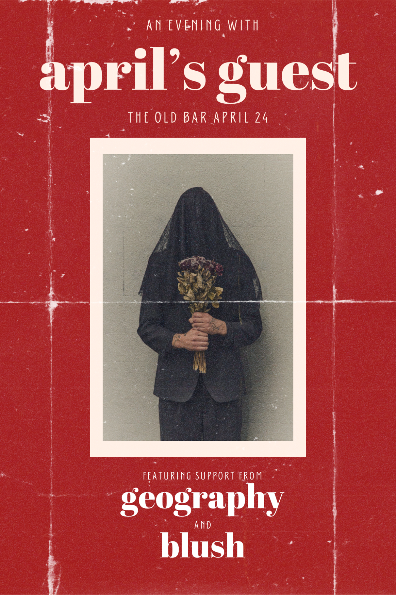 APRIL'S GUEST + BLUSH + GEOGRAPHY