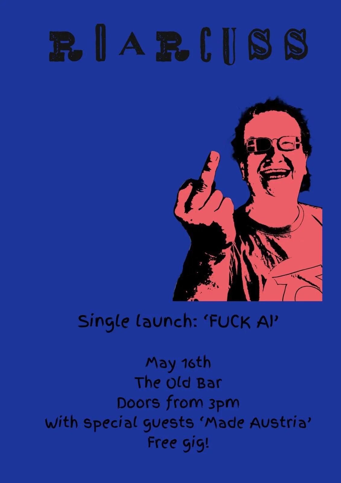 FREE ENTRY ARVO SHOW W/ ROARCUSS - launch + MADE AUSTRIA