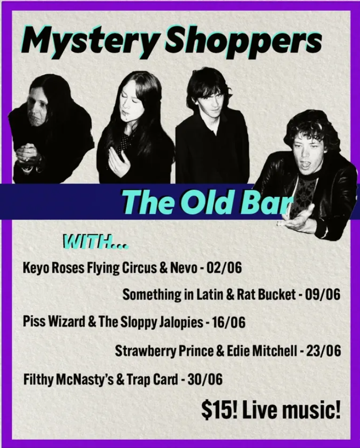 MYSTERY SHOPPERS - residency w/ KEYO ROSE'S FLYING CIRCUS + NEVO & THE NEPO BABIES