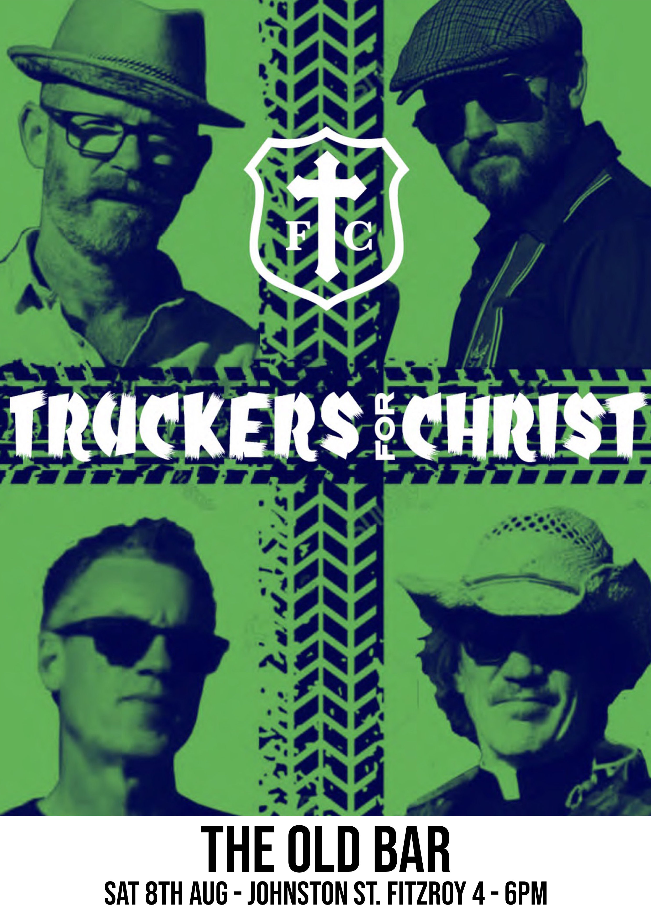 FREE ENTRY ARVO w/ TRUCKERS FOR CHRIST x 2 SETS