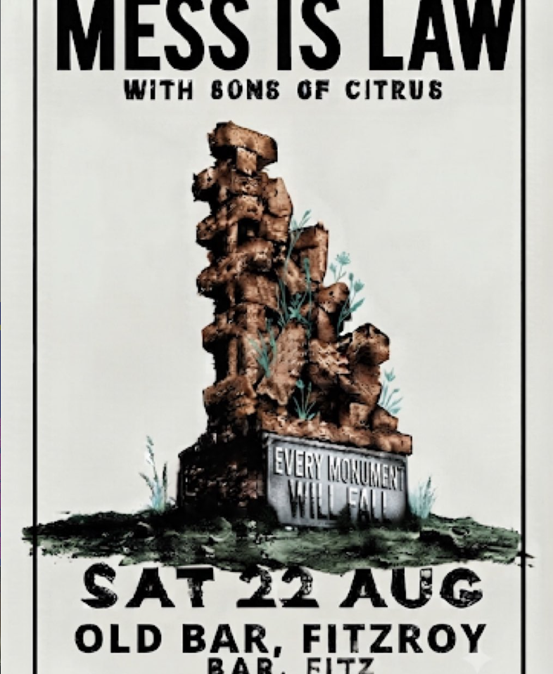 FREE ENTRY ARVO SHOW w/ MESS IS LAW - launch + SONS OF CITRUS