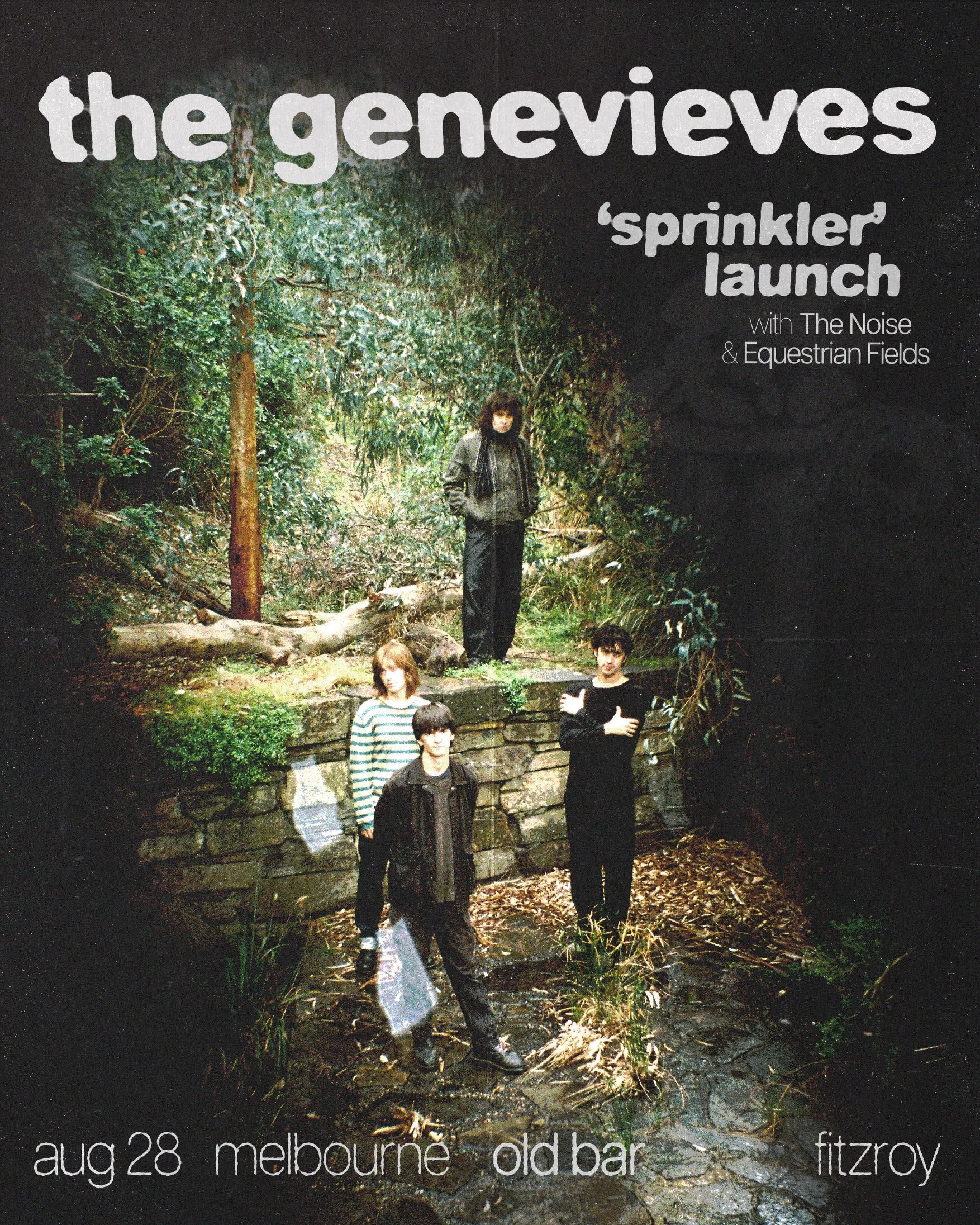  THE GENEVIEVES - launch + EQUESTRIAN FIELDS + THE 