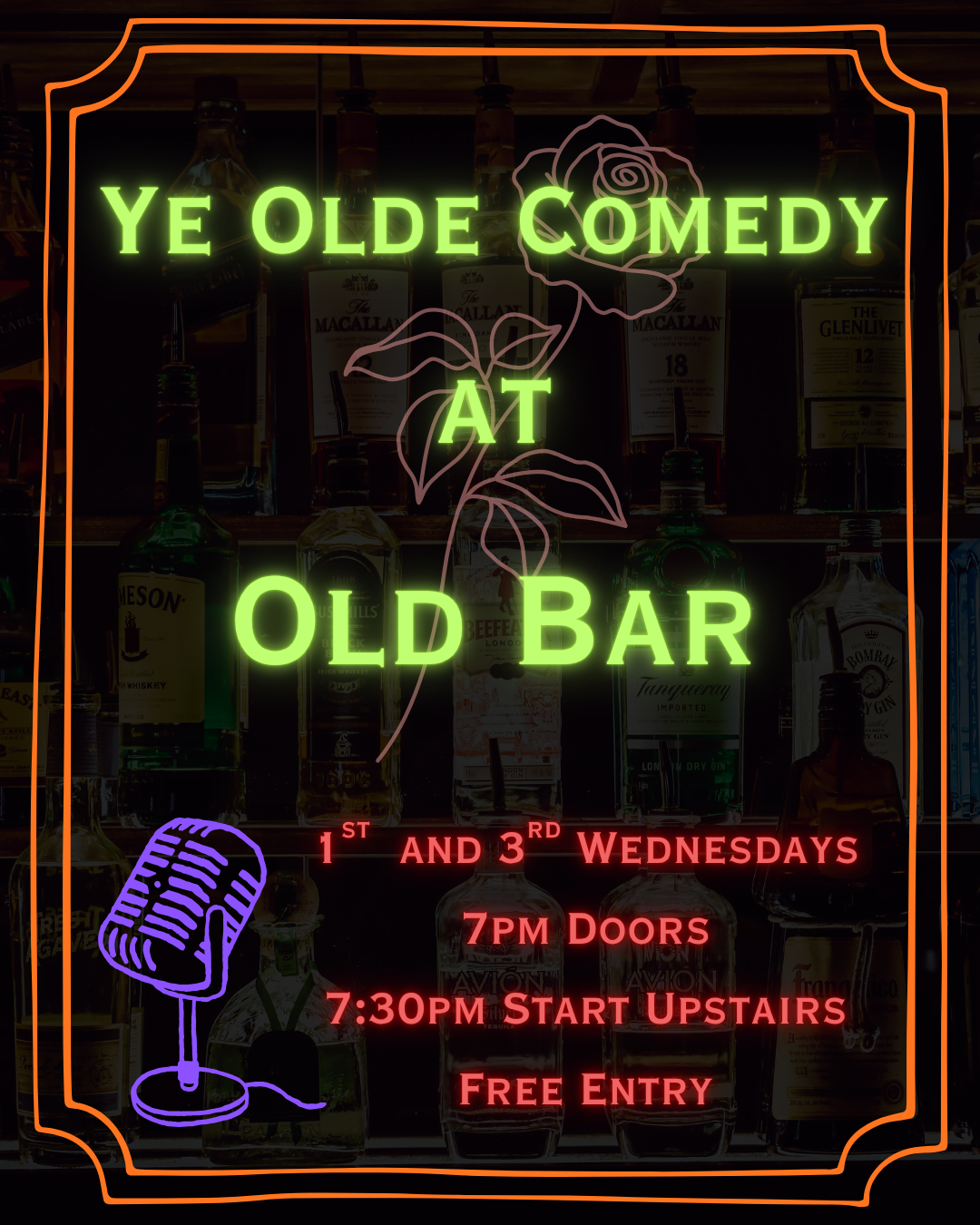 OLD BAR COMEDY UPSTAIRS