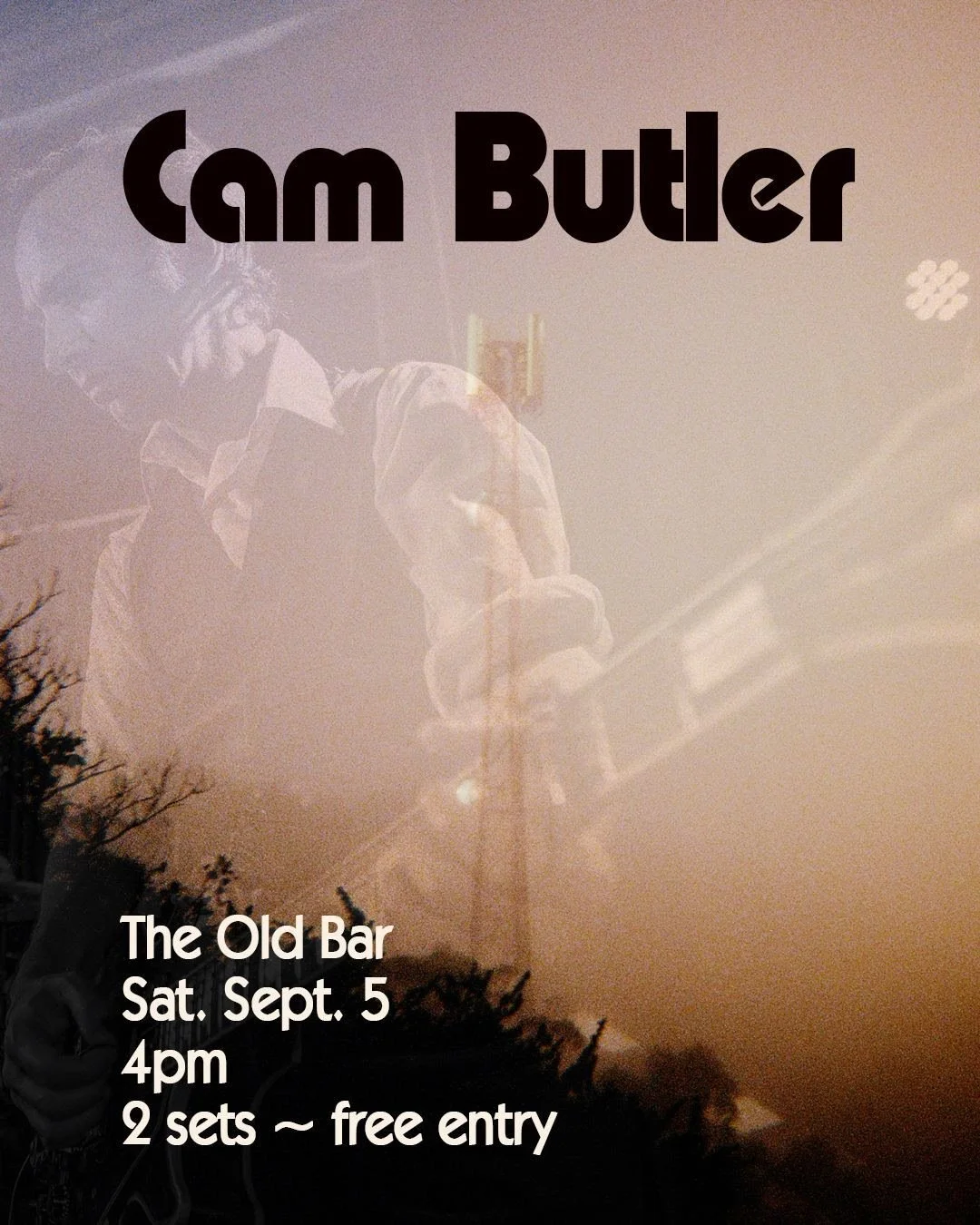 FREE ENTRY ARVO SHOW w/ CAM BUTLER x 2