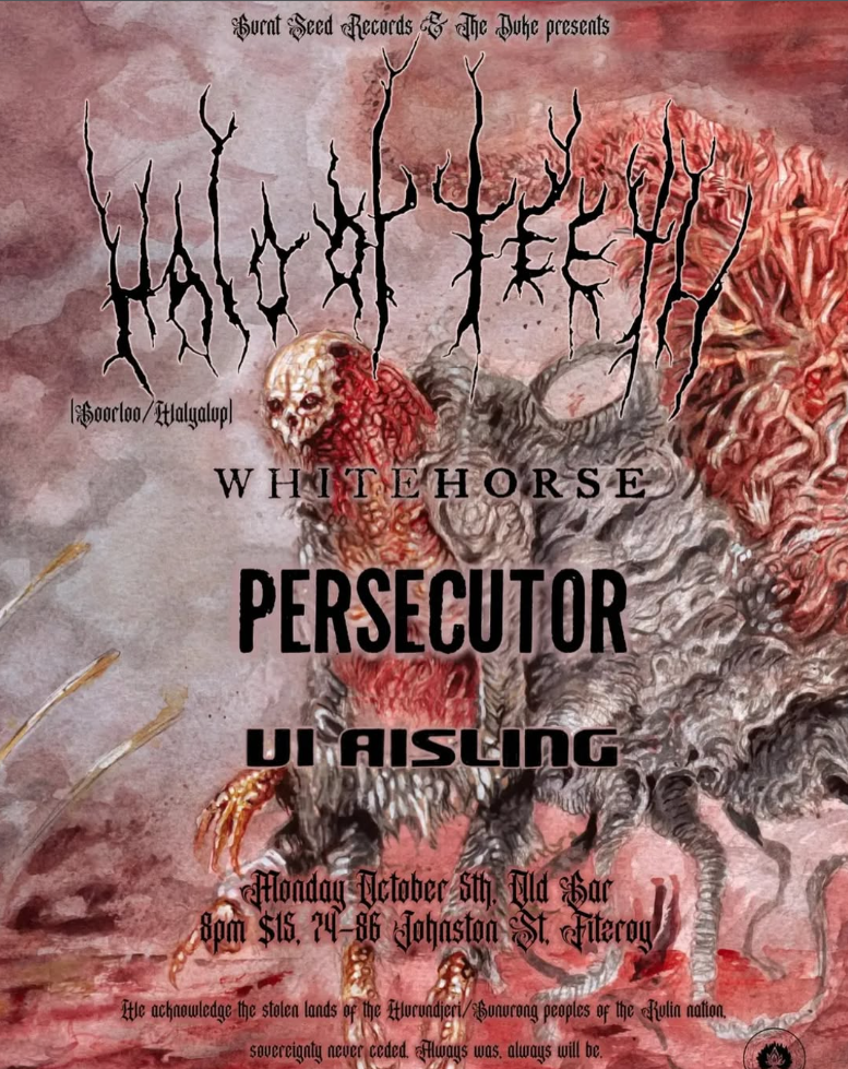 MORBID MONDAYS w/ HALO OF TEETH (WA) + WHITEHORSE + PERSECUTOR + VI AISLING
