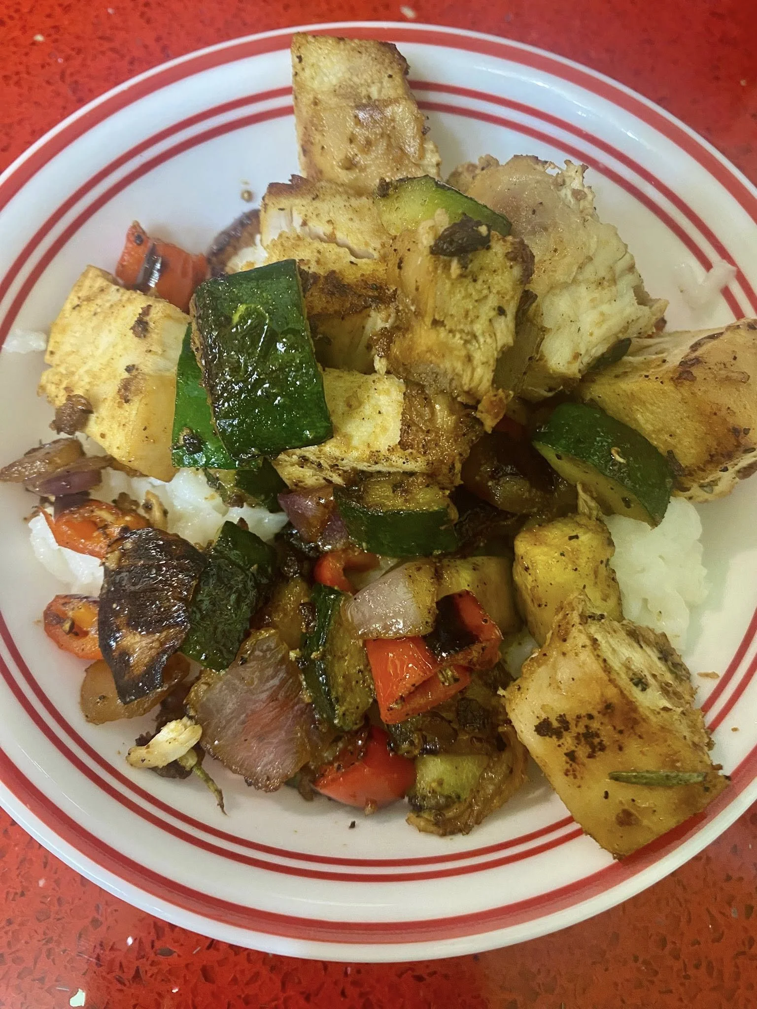 Rosemary Smoked Paprika Chicken Skillet