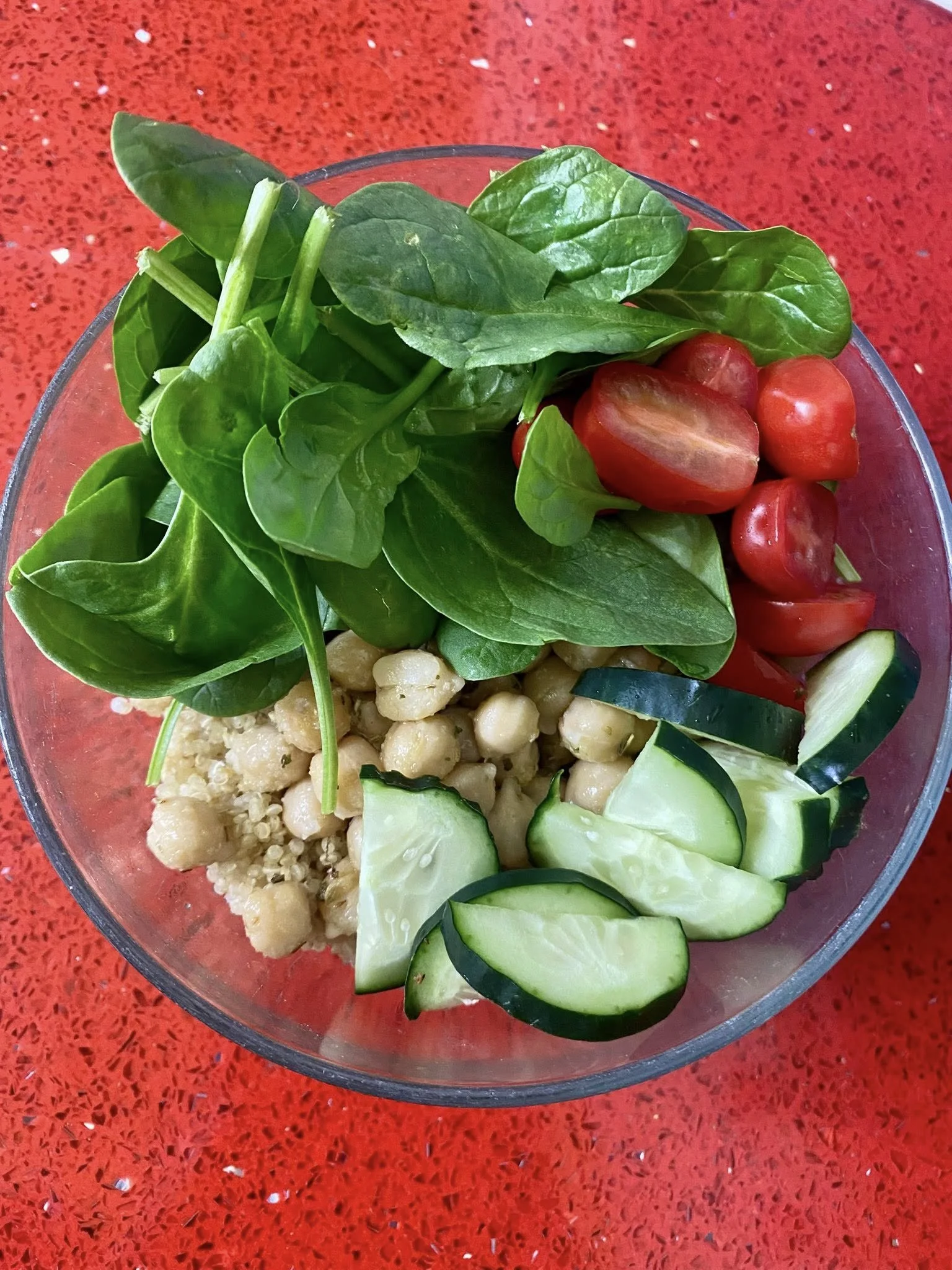 Lemon Garlic Chickpea          Power Bowl