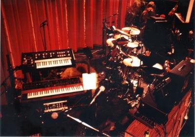 The Roxy 1980 - Frazier Smith Shows - calm and quiet before the curtains lifted and then we entered stage right with wobbly knees and performed "Me Cherona" for the first time. It was nuts.....