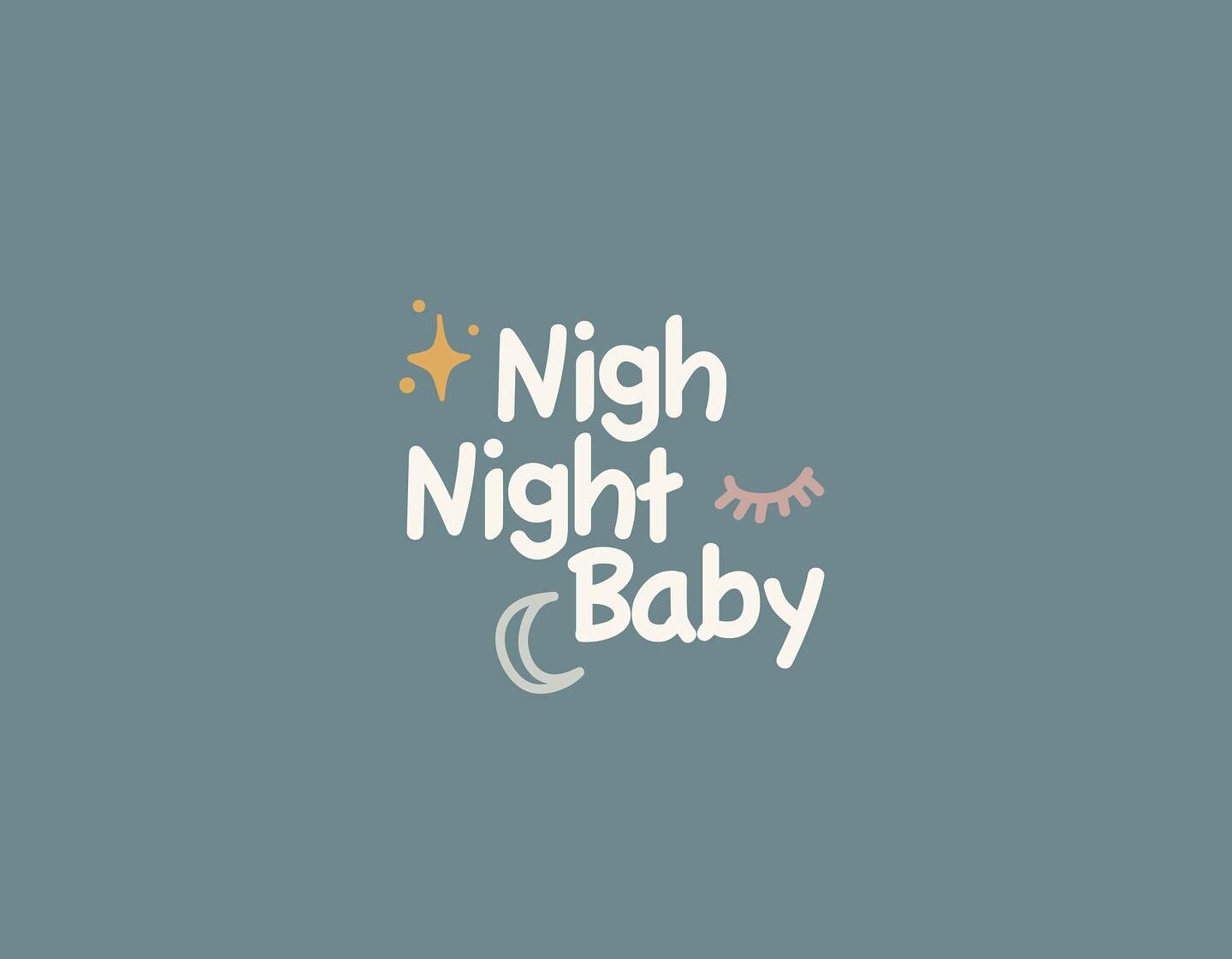 A fun lil logo from a while back for @nighnightbaby check them out!  #logo