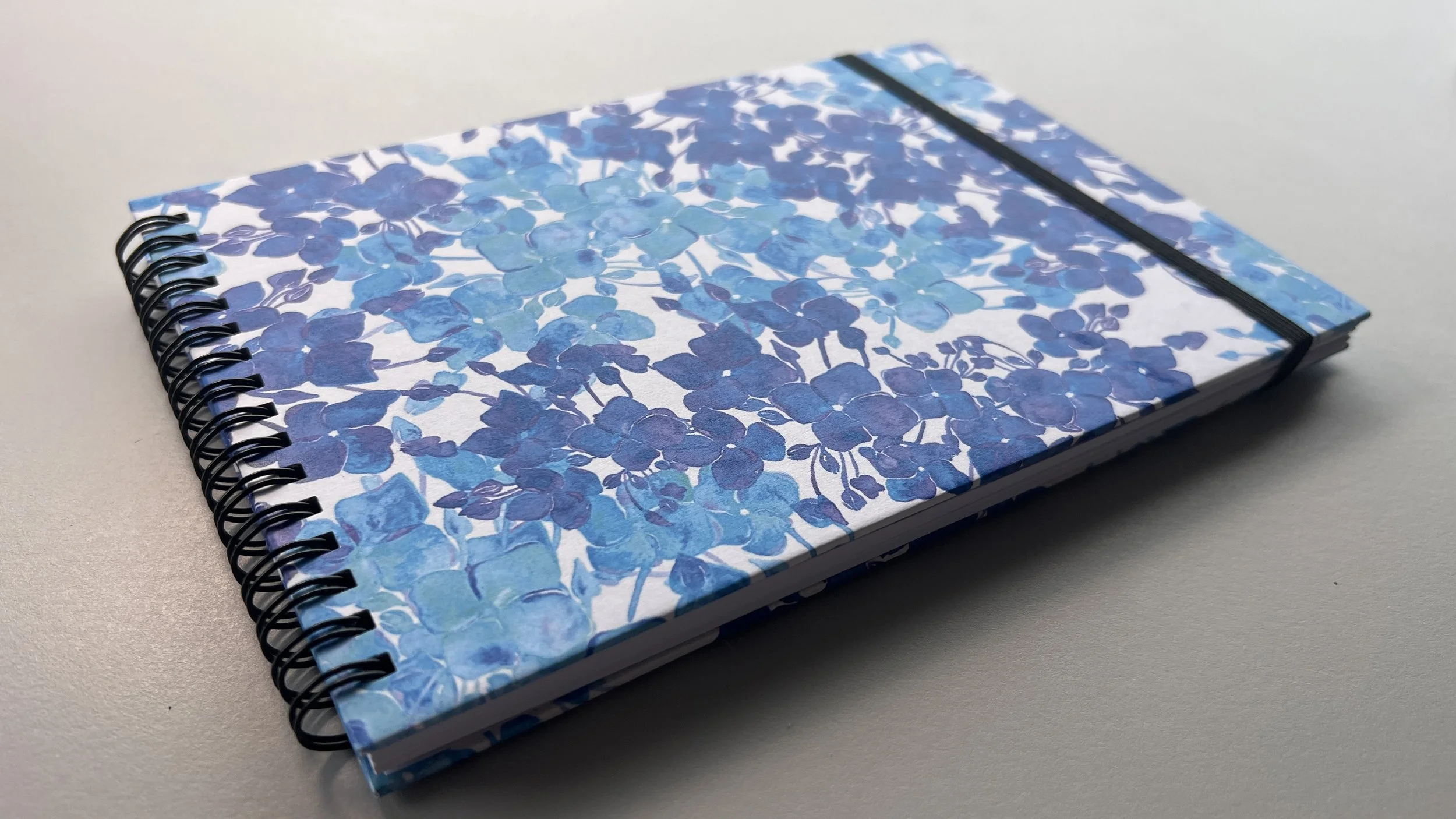 A5 Sketchbooks - Blue Blooms