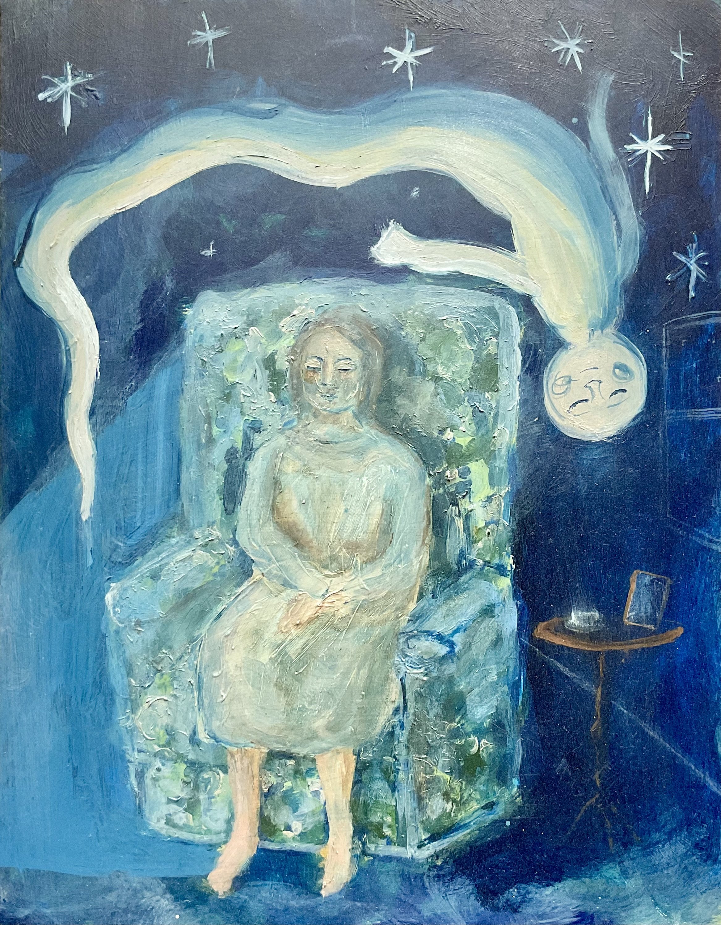 ‘A spirit emerges late at night’