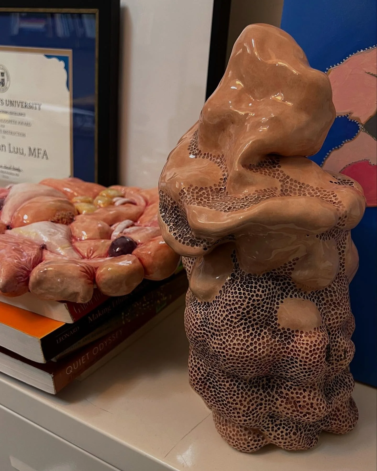 🩸New username alert! Hey, it&rsquo;s me Ali, formerly of rex.wares. I wanted to separate my endo work from my pottery. You can follow @vamonos.clay for my pottery&mdash; face cups, fruit mugs, all the colorful stuff! I&rsquo;m transitioning this to 