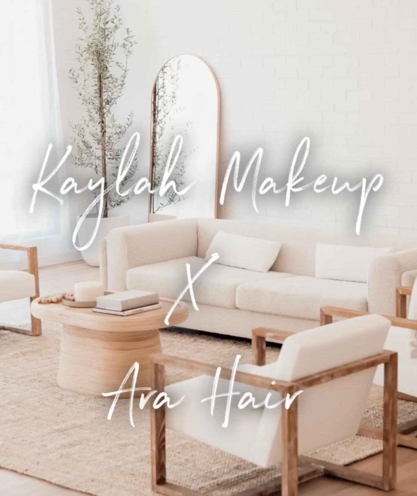 EXCITING NEWS ✨✨✨

Our beautiful friend and talented MUA @kaylah.makeup is moving into our beautiful new space as our in house make up artist 😍

Kaylah will be taking bookings for Saturday appointments via the salon so if you would like to book her 
