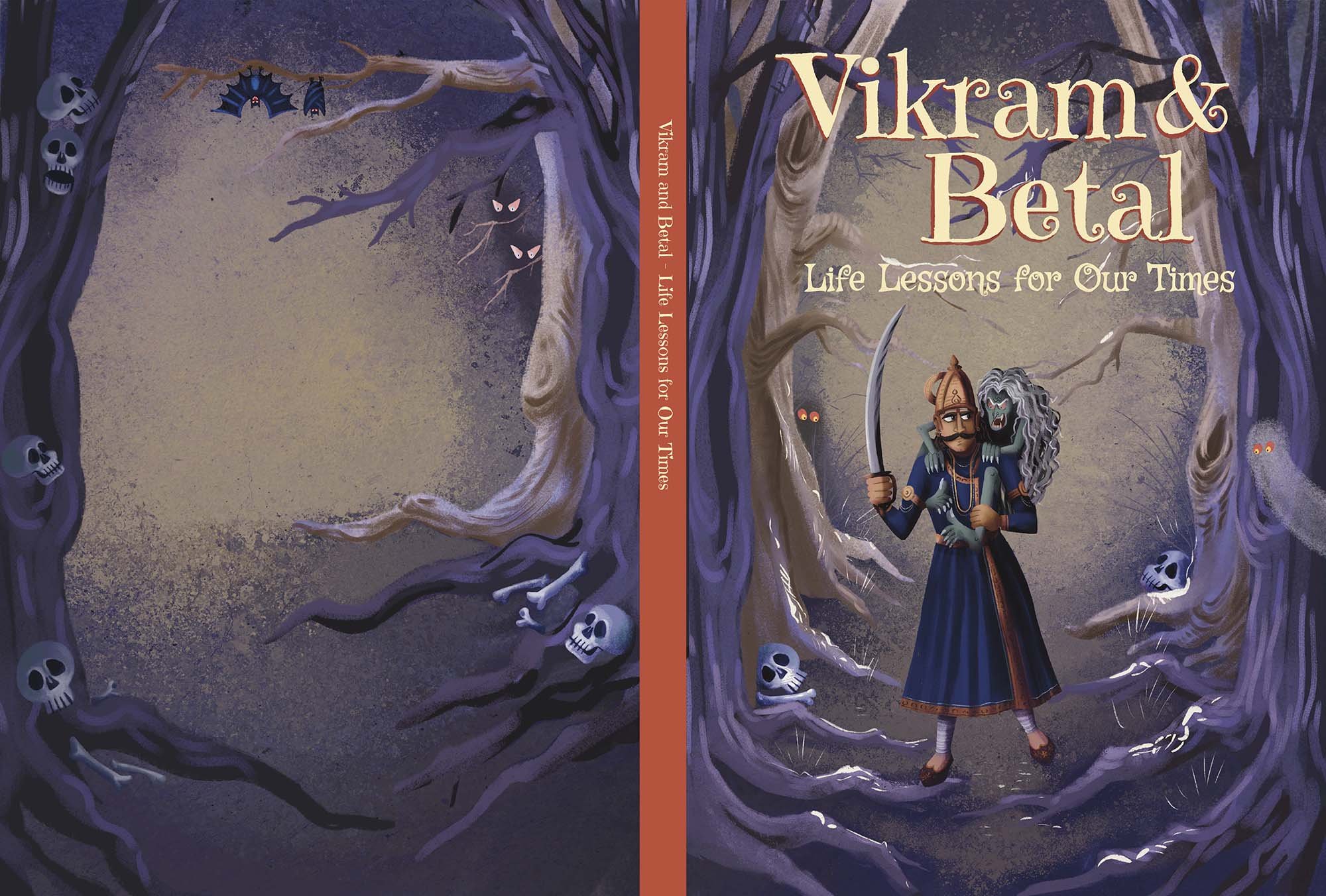Vikram and Betal Cover illustration by shalini soni mazumdar .jpg
