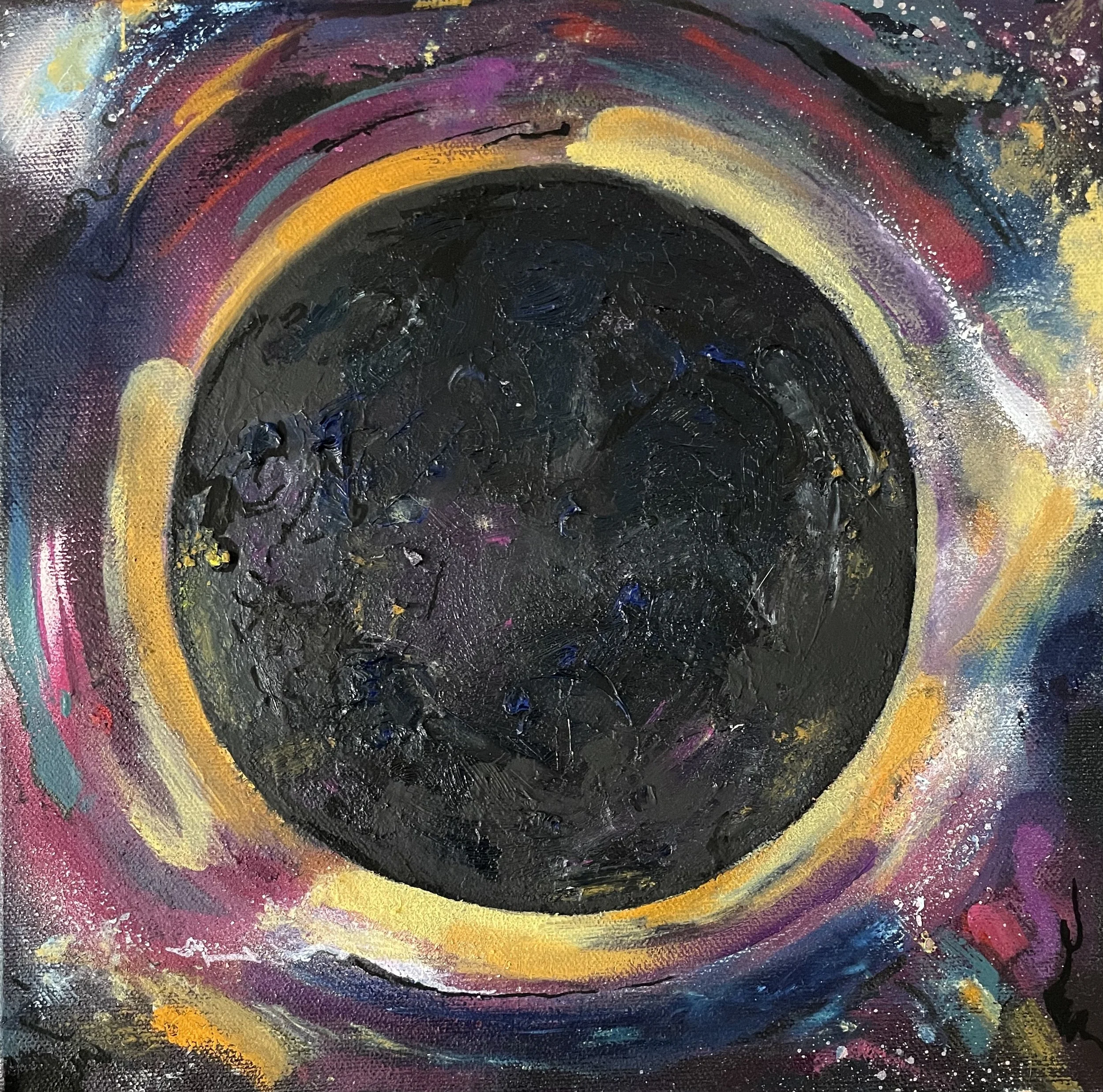 Painting of a New Moon
