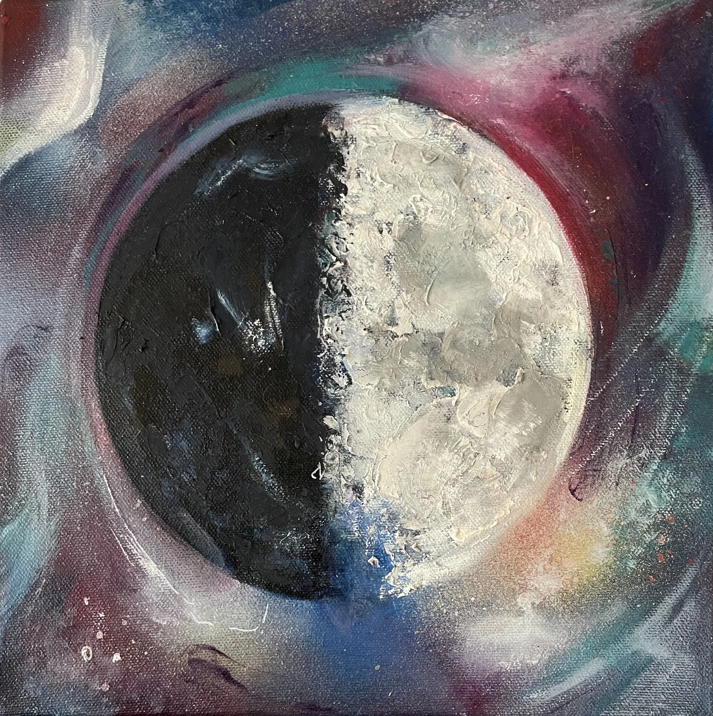 Quarter Moon Painting