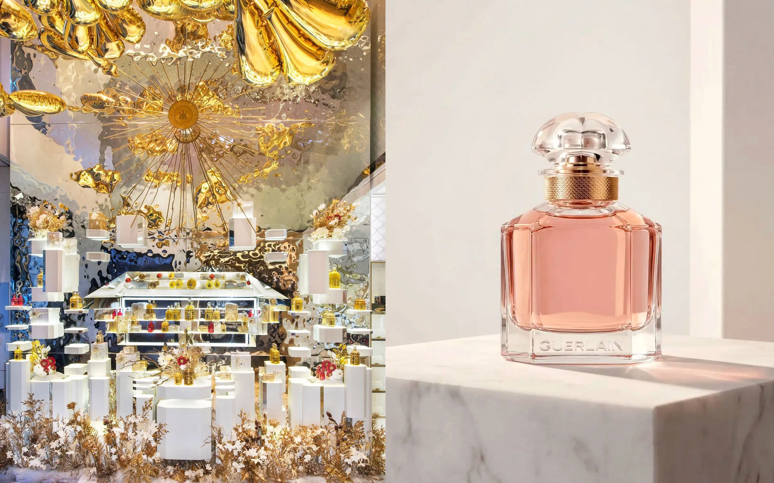 Guerlain orgue à Parfums Champs Elysées paris