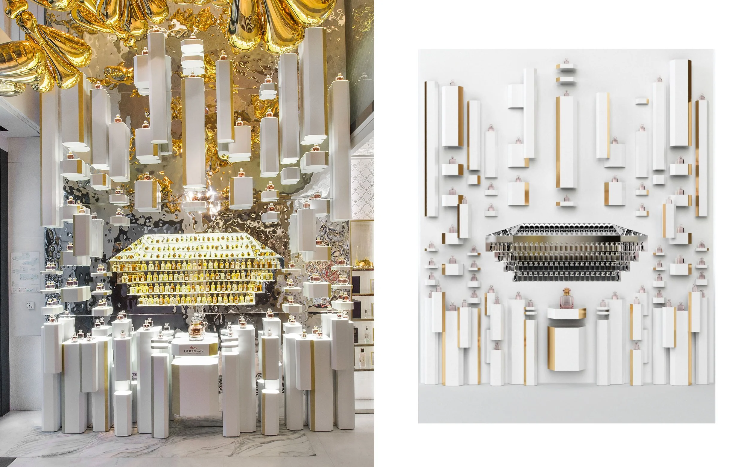 Guerlain orgue à Parfums Champs Elysées paris