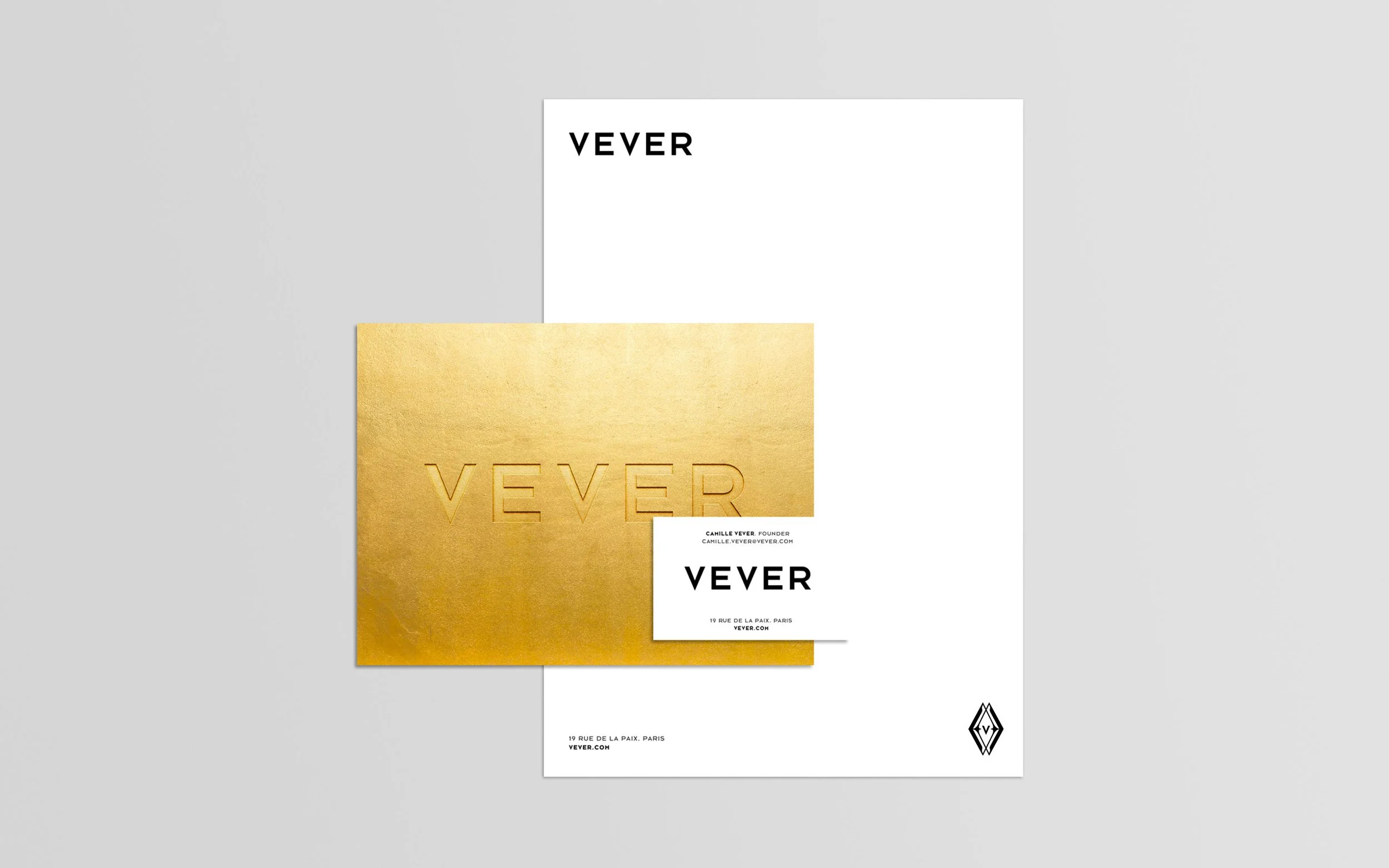 vever joaillerie logotype buronouvo