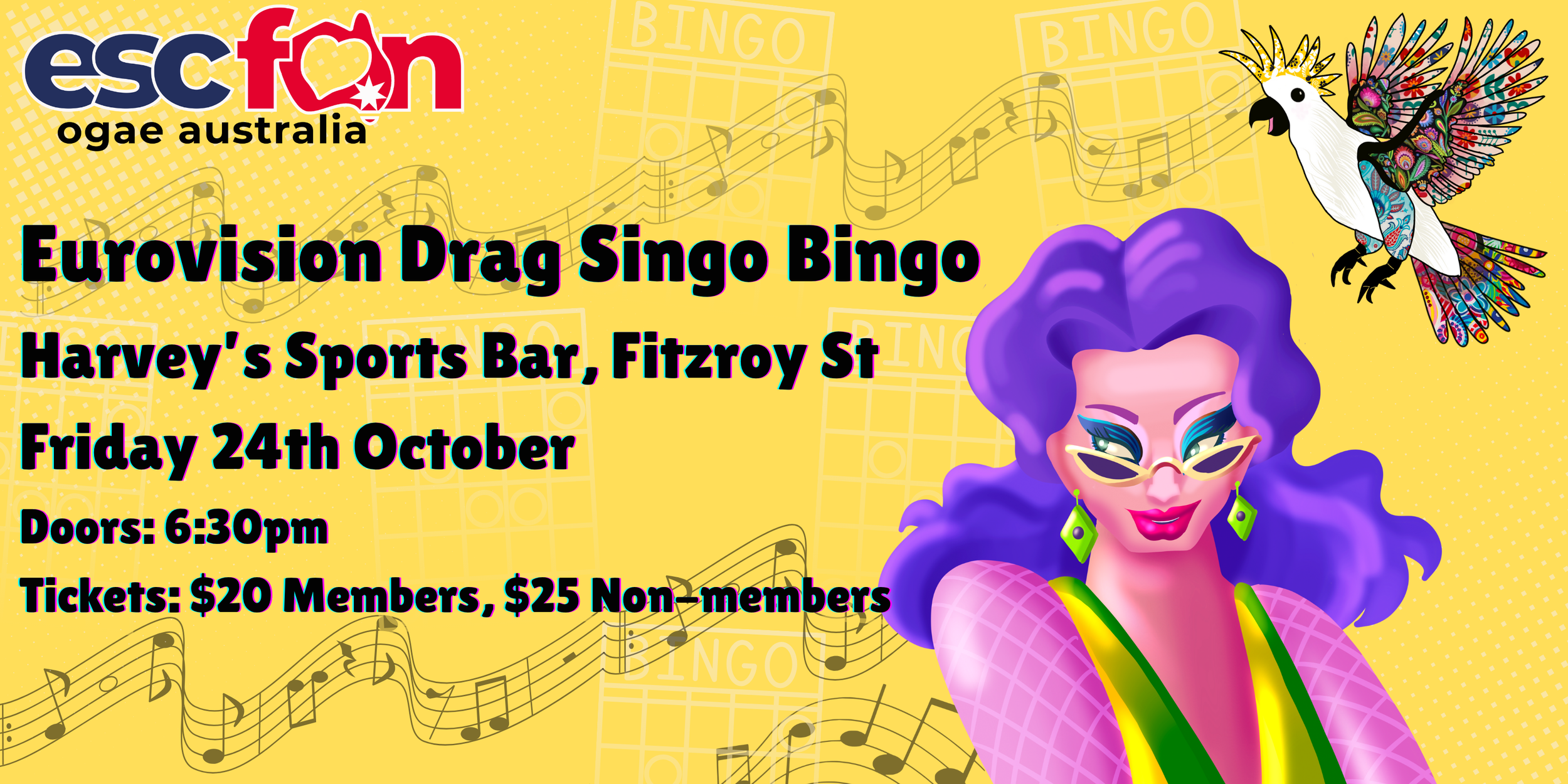 OGAE Australia Eurovision - Singo Bingo - Melbourne