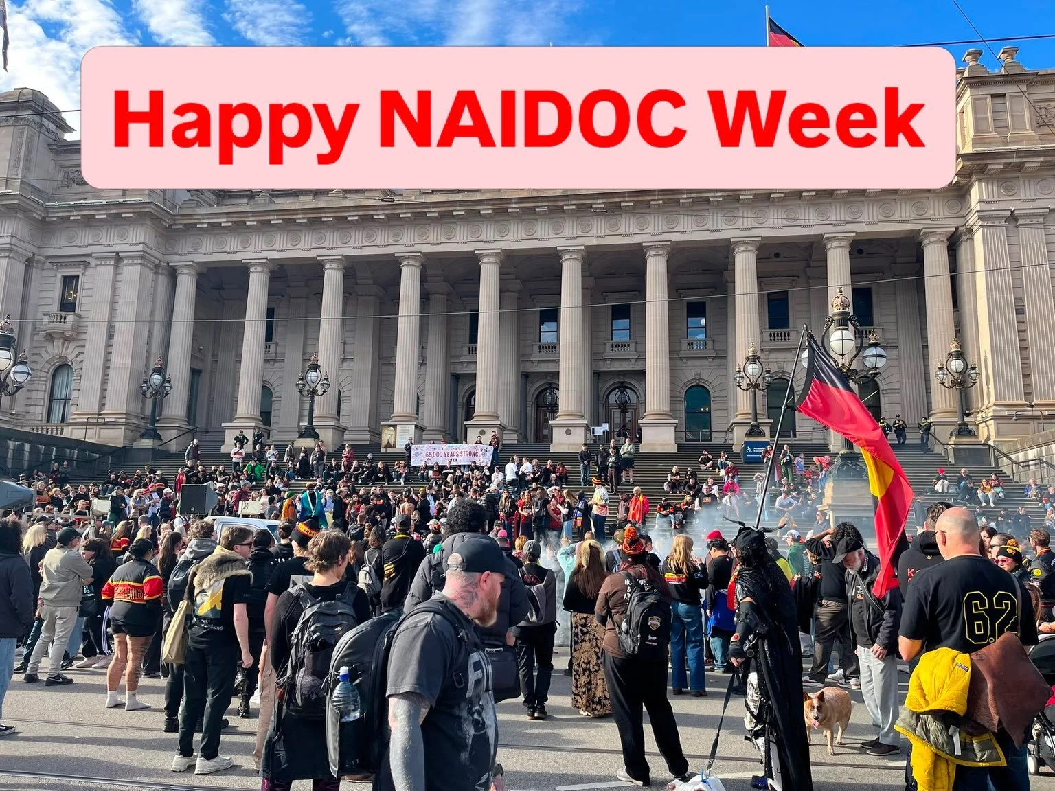 🖤💛❤️ Happy NAIDOC Week! ❤️💛🖤

This NAIDOC Week, we celebrate and honour the history, cultures and achievements of Aboriginal and Torres Strait Islander peoples- the world&rsquo;s oldest continuing cultures.
At Holden Street Neighbourhood House, w
