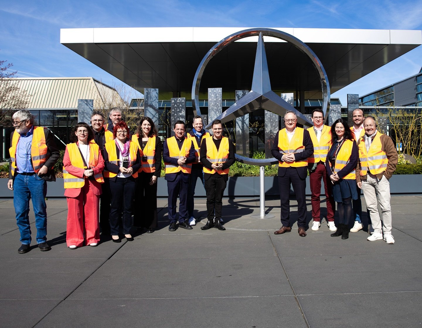 🚗Wir haben als Fraktion das Mercedes-Benz-Werk in Sindelfingen besucht. Mit knapp drei Quadratkilometern Fläche und rund 33.500 Beschäftigten gehört es zu den größten Werken dieser Art auf der ganzen Welt. Besonders beeindr