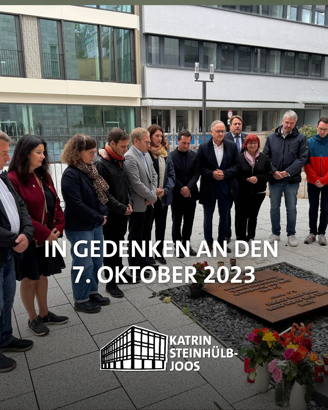 🚶🏽‍♀️Wichtiger Besuch unserer Fraktion bei der Israelitischen Religionsgemeinschaft Württembergs zum Jahrestag des Hamas-Überfalls.
😔Seit dem 7. Oktober hat die Zivilbevölkerung auf beiden Seiten viel Leid erfahren, ausgelö