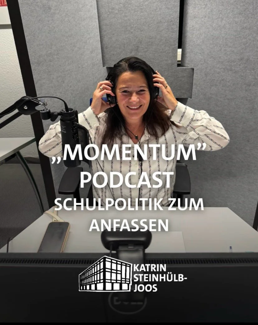📩Auf Einladung der Friedrich-Ebert-Stiftung (FES) habe ich k&uuml;rzlich meine Perspektiven als Schulleiterin und Bildungspolitikerin auf den Ganztag teilen d&uuml;rfen.

🎤Im Podcast der FES habe ich klargemacht: ich war als Schulleiterin und bin a
