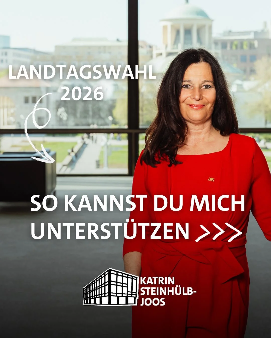 🙌Ein Wahlkampf lebt vom Dialog, von Begegnungen, Gespr&auml;chen und Engagement. Und genau daf&uuml;r brauche ich Unterst&uuml;tzung.

🤝Ob Zeitspende bei Infost&auml;nden, beim Plakatieren oder im direkten Austausch mit den Menschen in meinem Wahlk