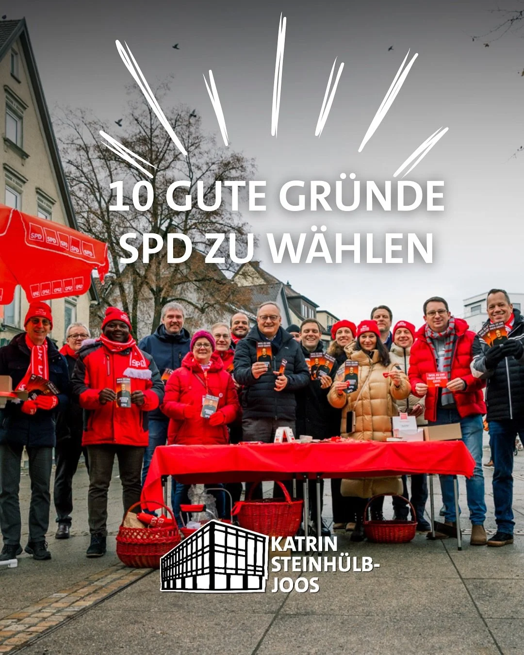 🤔Die Landtagswahl ist schon am 8. M&auml;rz &ndash; und du bist noch unentschlossen?

✅Hier findest du zehn gute Gr&uuml;nde, warum du deine Kreuze bei der SPD setzen solltest!

#ltw26 #10gutegr&uuml;nde #spd #spdbw #katrinsteinhuelbjoos