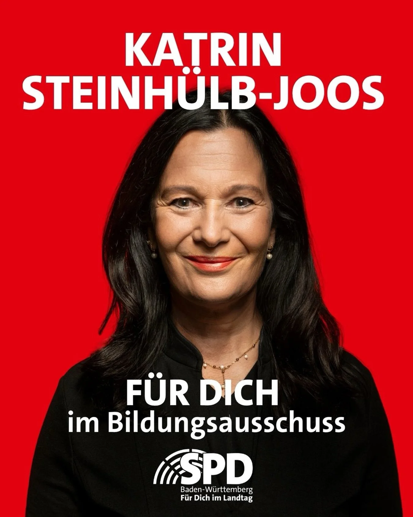 📚In der neuen Legislaturperiode bin ich f&uuml;r die SPD-Landtagsfraktion Mitglied im Bildungsausschuss des Landtags von Baden-W&uuml;rttemberg.

🏫Als ehemalige Schulleiterin liegen mir die Bildungschancen der Kinder und Jugendlichen in Baden-W&uum