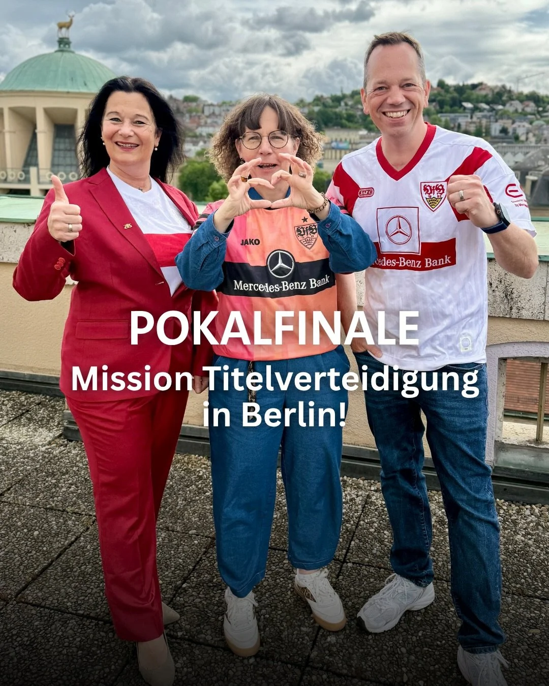 🏆Mission Titelverteidigung in Berlin!

⚽Unglaublich: das zweite Jahr in Folge steht der VfB Stuttgart im DFB-Pokalfinale.

🔴Gegen den FC Bayern M&uuml;nchen ist der VfB zwar in der Au&szlig;enseiterrolle. Doch wir VfB-Fans aus der SPD-Landtagsfrakt